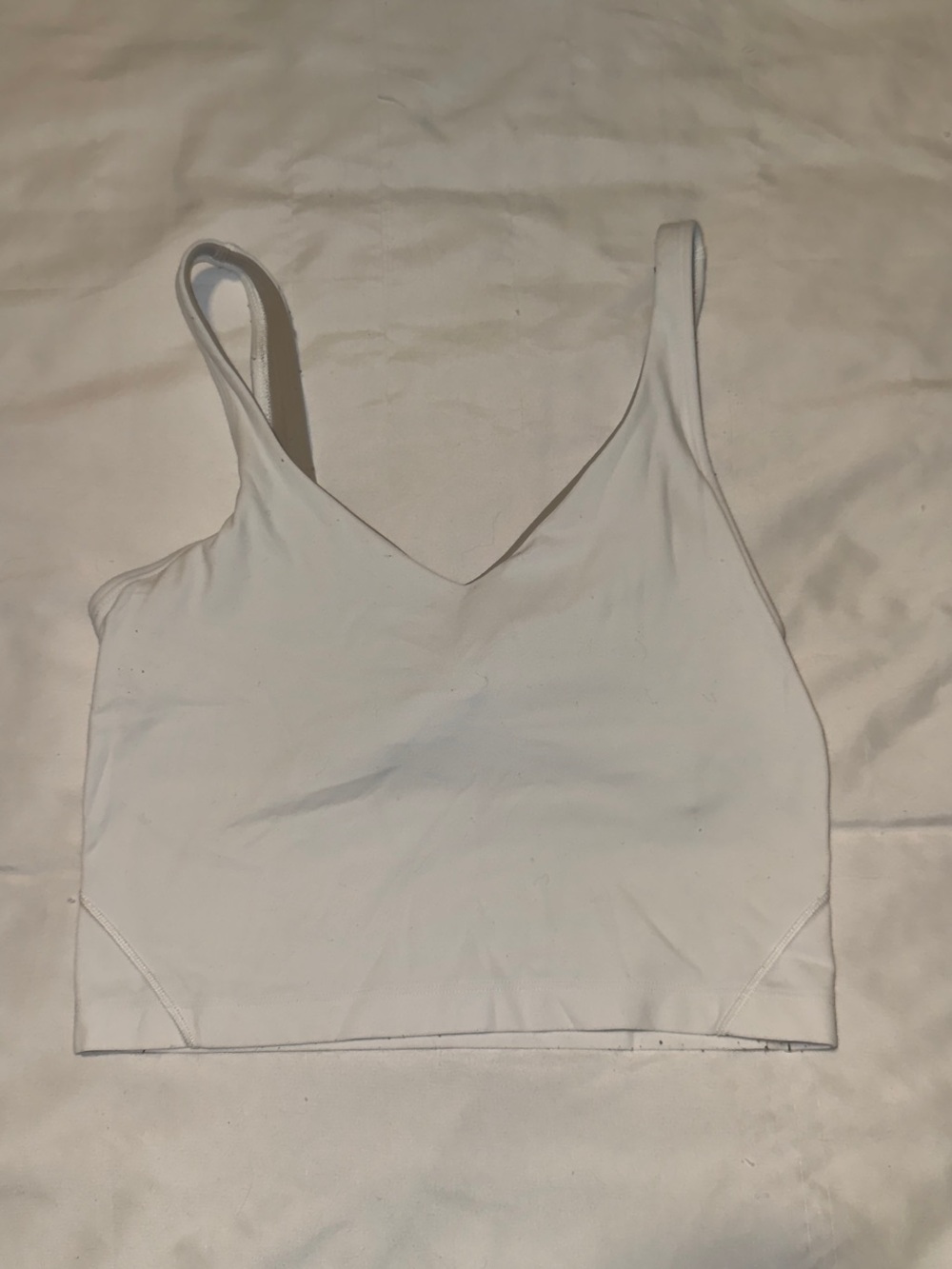 White Lululemon Align Tank Top